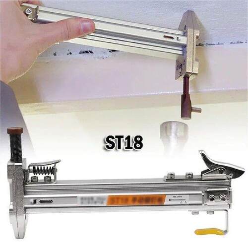 Manual Nailer ST18, Thick Aluminum Alloy Body, Lightweight