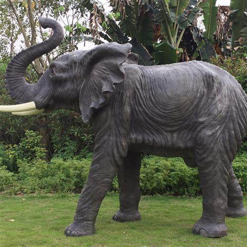 户外玻璃钢雕塑园林景观摆件大型动物雕塑公司酒店招财