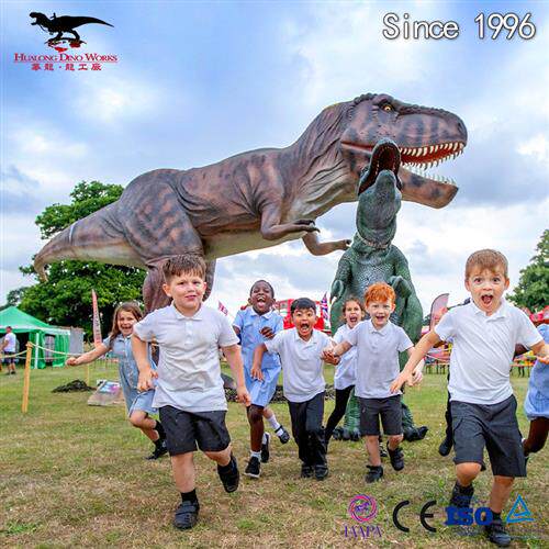 机械电动恐龙仿真霸王龙腕龙翼龙副桎龙厂家设计制作游乐园项目
