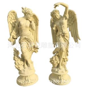 玻璃钢欧式 饰摆件 人物雕塑仿铜西方天使四季 女神雕像别墅酒店装