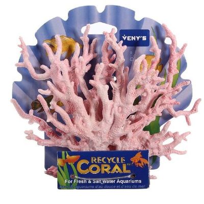 Light Pink Artificial Vivid Resin Coral Aquarium Fish Tank