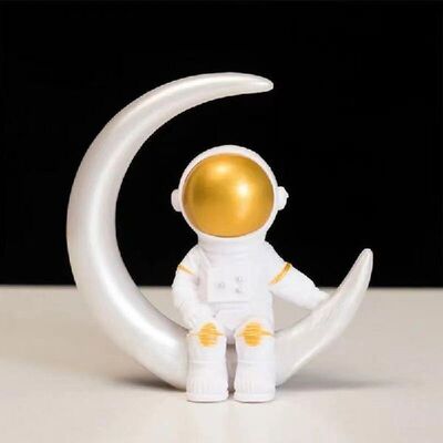 Resin Astronaut Figure Statue Figurine Spaceman Sculpture