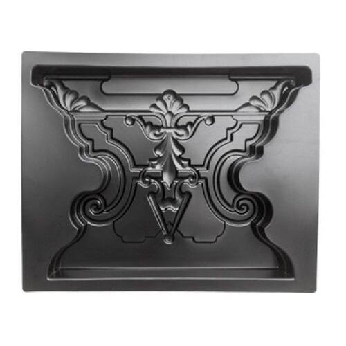 Garden Simulation Stone Chair Bench Leg Mold Plastic Cement