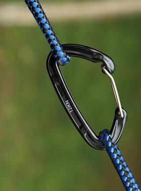 Professional Clip Hook Climbing Carabiner D Shape Mountainee