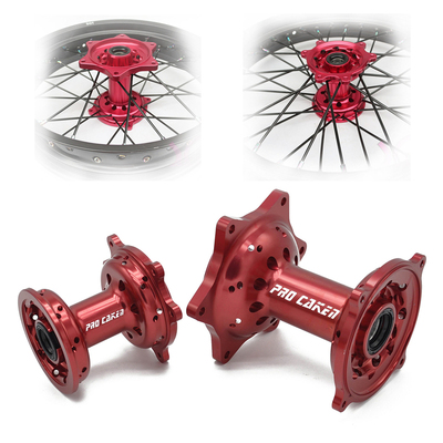 Motorcycle CNC Machined Front 36 Holes And Rear 32 Holes