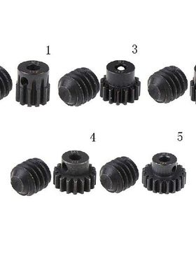 M1 5mm 11t 13t 15t 17t 19t Black Pinion Motor Gear Combo