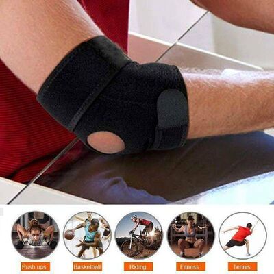 Adjustable Tennis Spring Elbow Support Breathable Arthritis