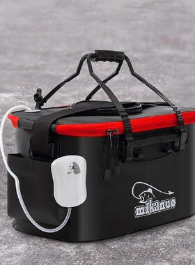 Portabel EVA Tas Memancing Dilipat Ember Pancing Kotak Ikan