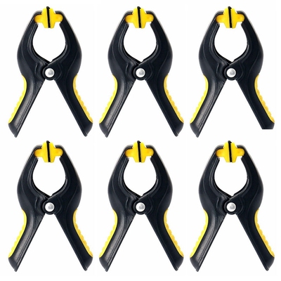 6Pcs 3.3Inch Plastic Clip Fixture Fastening Clamp For
