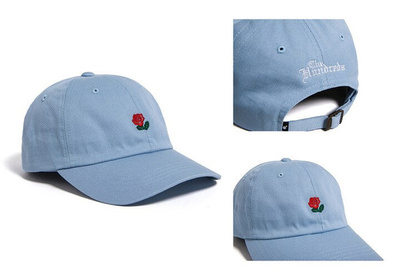 newWomen's Baseball Cap Flower Small Embroidery Caps