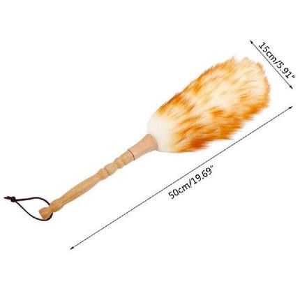 Non Static Dust Brush Household Feather Wool Duster Removal