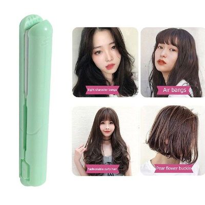 2 in 1 Mini Curling Iron Corrugate USB Electronic Splint