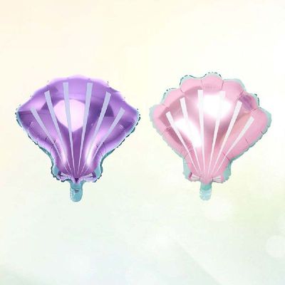 Balloons Sea Ocean Party Shells Helium Foil Decorations