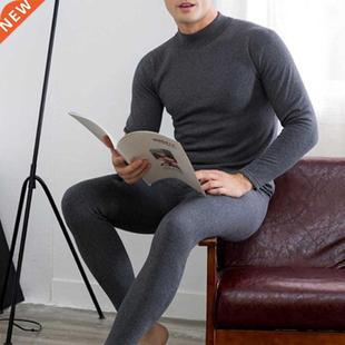 Oversize Men Warm Underwear Plus Velvet Long Johns Suit Paja