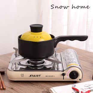 Japanese ceramic small casserole baby milk boiled noodles