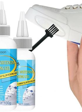 100G White Shoes Cleaner Shoes Whitening Cleansing Gel For