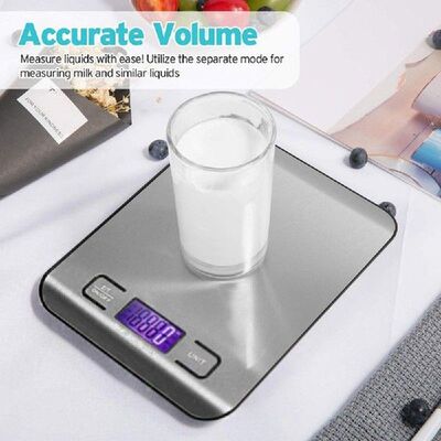 Stainless Steel Kitchen Scale Electronic Weighing 5Kg 10Kg