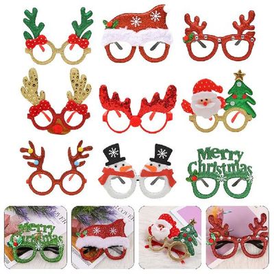 Glasses Christmas Eyeglasses Party Frame Photo Frames Wear