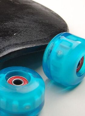 54mm Durable PU Skateboard Glow Wheels with High Elasticity