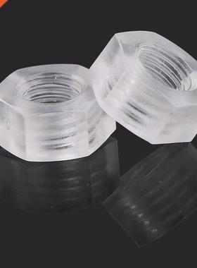 Gb6170 86 BRT spot plastic hexagon PC transpent nut / nut