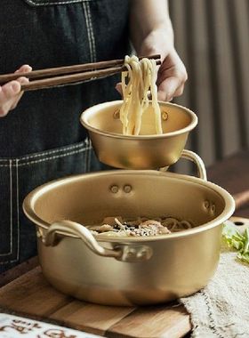 Korean Aluminum Alloy Ramen Noodles Pot Lid  Soup Cooking