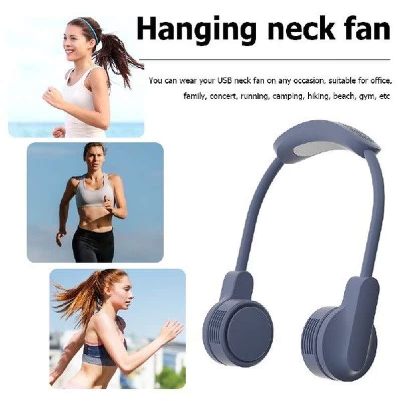 Mini Neck Fan Portable Bladeless USB Rechargeable Mini