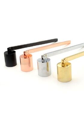 Vintage Stainless Steel Bell Candle Snuffer Wick Dipper