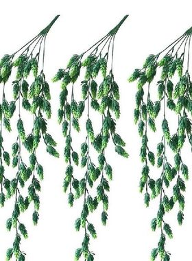 3Pcs Artificial Flower Hops Vine Garland Plant