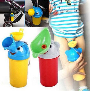 Portable Convenient Travel Cute Baby Urinal Kids Potty Girl