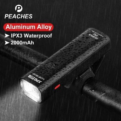 Bike Flashlight For Bicycle Anti-glare Smart Bike Light USB