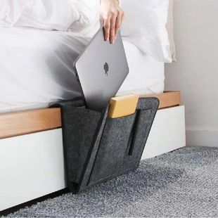 4 Pockets Couch Storage Bag Sofa Handrail Tray Table Mat