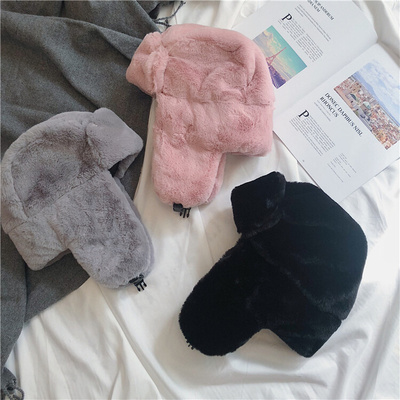 2021 Women's Hat Winter HaTt Ushanka Hat for Female