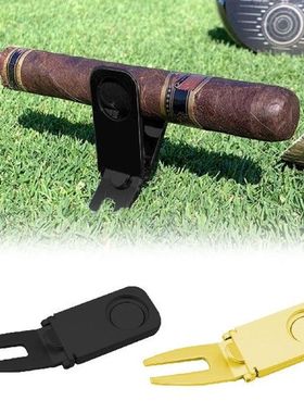 Foldable Golf Divot Tool Metal Divot Tool with Magnetic