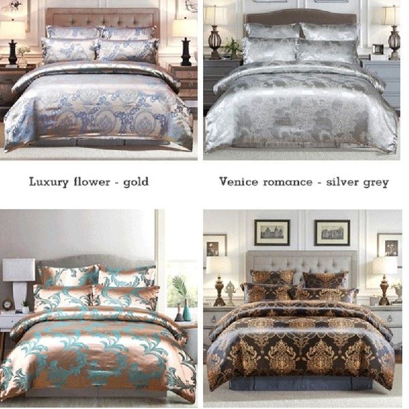 Luxury 2/3pcs Bedding Set High Quality Duvet Cover Sets 1