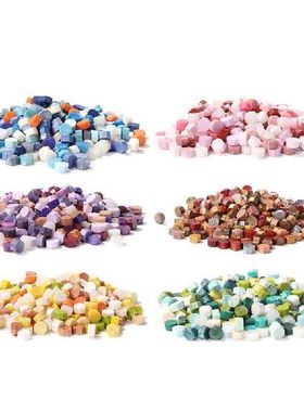 100pcs Octagon Sealing Wax Beads Mixed Color Seal Stamp Wax