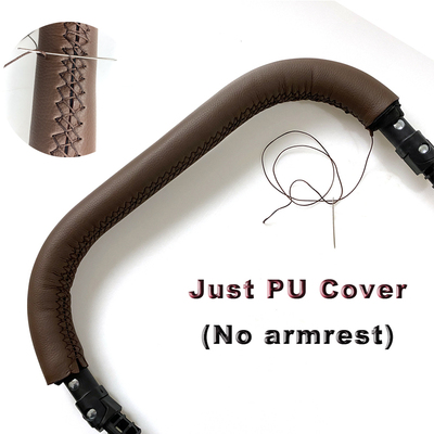 Diy Custom Baby Strollers Armrest Handle Leather Case Cover