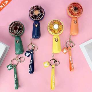 Mini Fan USB Rechargeable Portable Hand Fan Lazy Temporary