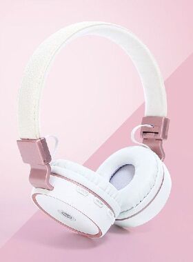 New Gold Colors Bluetooth Headphones Wireless Stereo