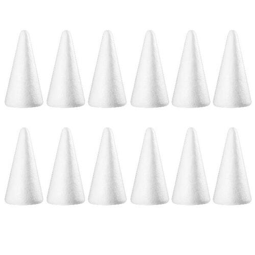 Foam Cone Cones Styrofoam Crafts Craft Shaped Diy