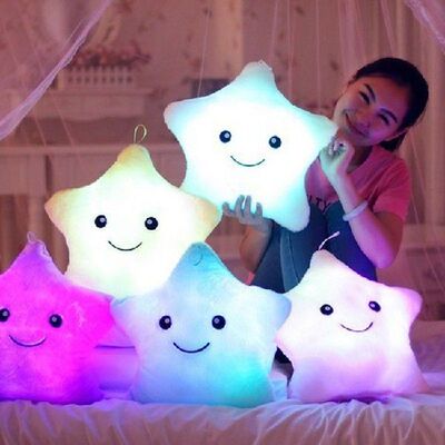 Bantal Sofa Menyala LED Isi Kapas Mewah Bantal Kamar Tidur