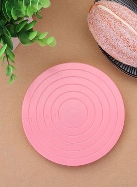 Cake Stand Turntable Rotating Base Cake Plastic Dough Knife