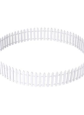 OUNONA Mini Small Wood Fence DIY Mini House Micro Plant Pot