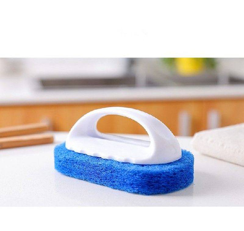1pc strong decontamination sponge brush handle brush hard