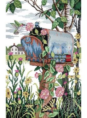 Cross Stitch Stamped Kits 14CT Printed Embroidery Cloth