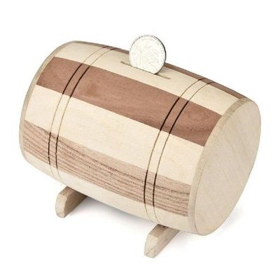 2020 New 1pc Wooden Money Box Piggy Bank Safe Money Box