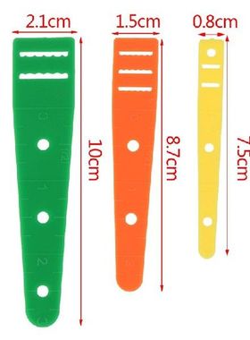 3Size/1set DIY Plastic Elastic Glides Guides Threaders Wear