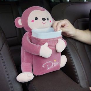 Cartoon Car Tissue Box Holder Car Interior Decoration