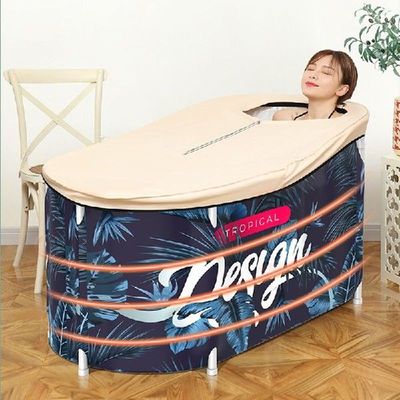 1.2m foldable bath tub  Adult Folding Bathtub Barrel