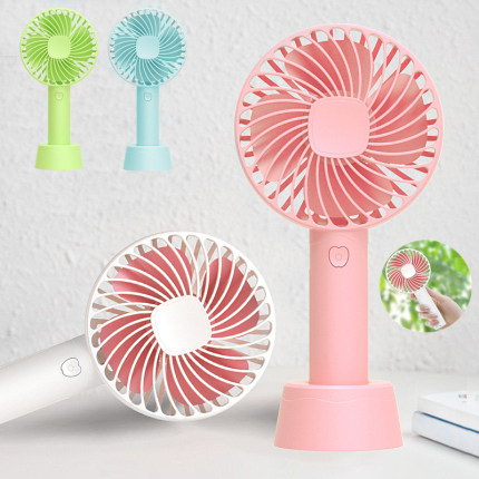 Handheld Personal Mini Fan USB Rechargeable Portable Fan Coo