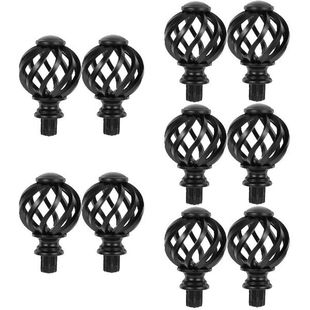Curtain Rod Finials Drapery End Decorative Window Decor
